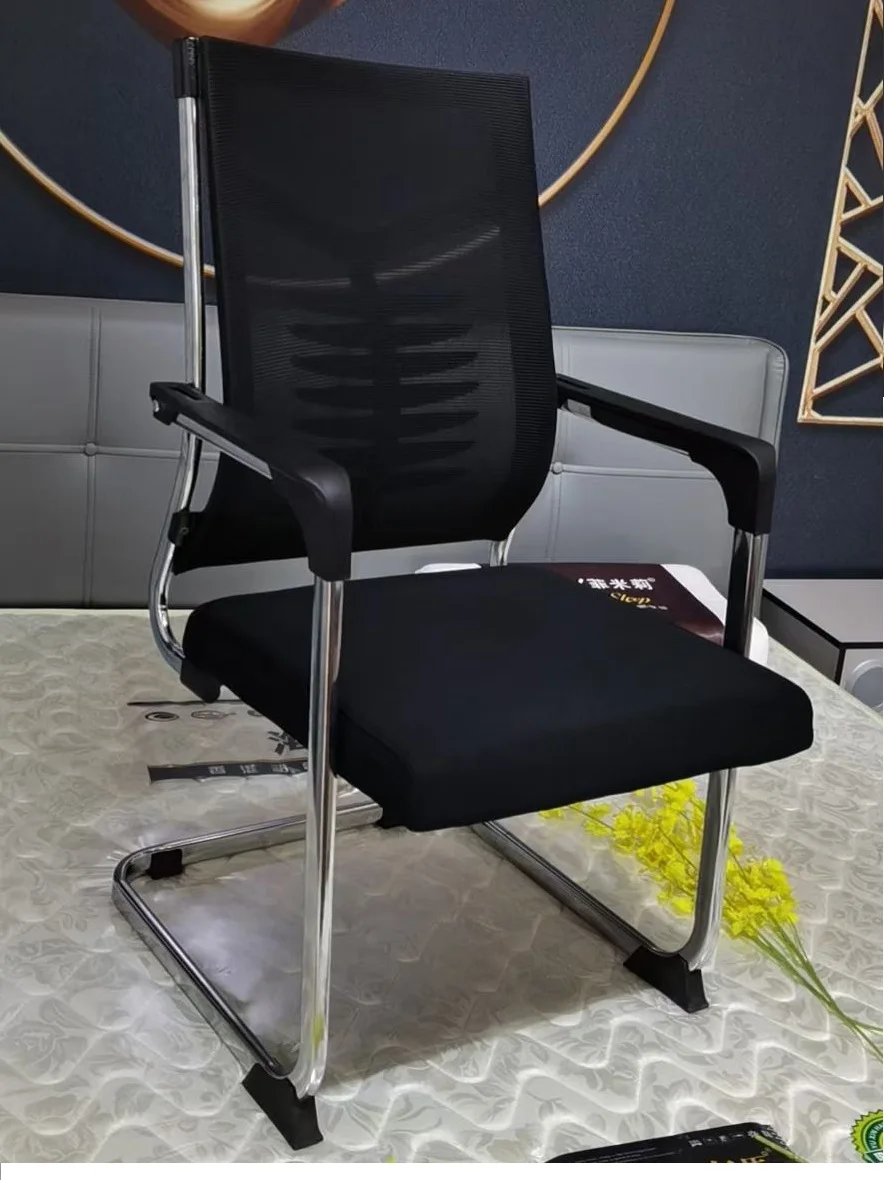 Middle back executive office chair fixed leg