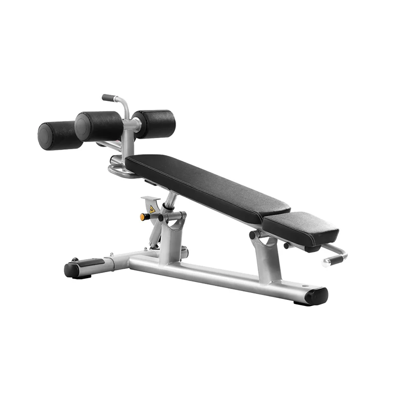 XOYOOU Commercial High Quality Gym Fitness Equipment Adjustable Decline / Abdominal Crunch Bodystrong Bench Machine