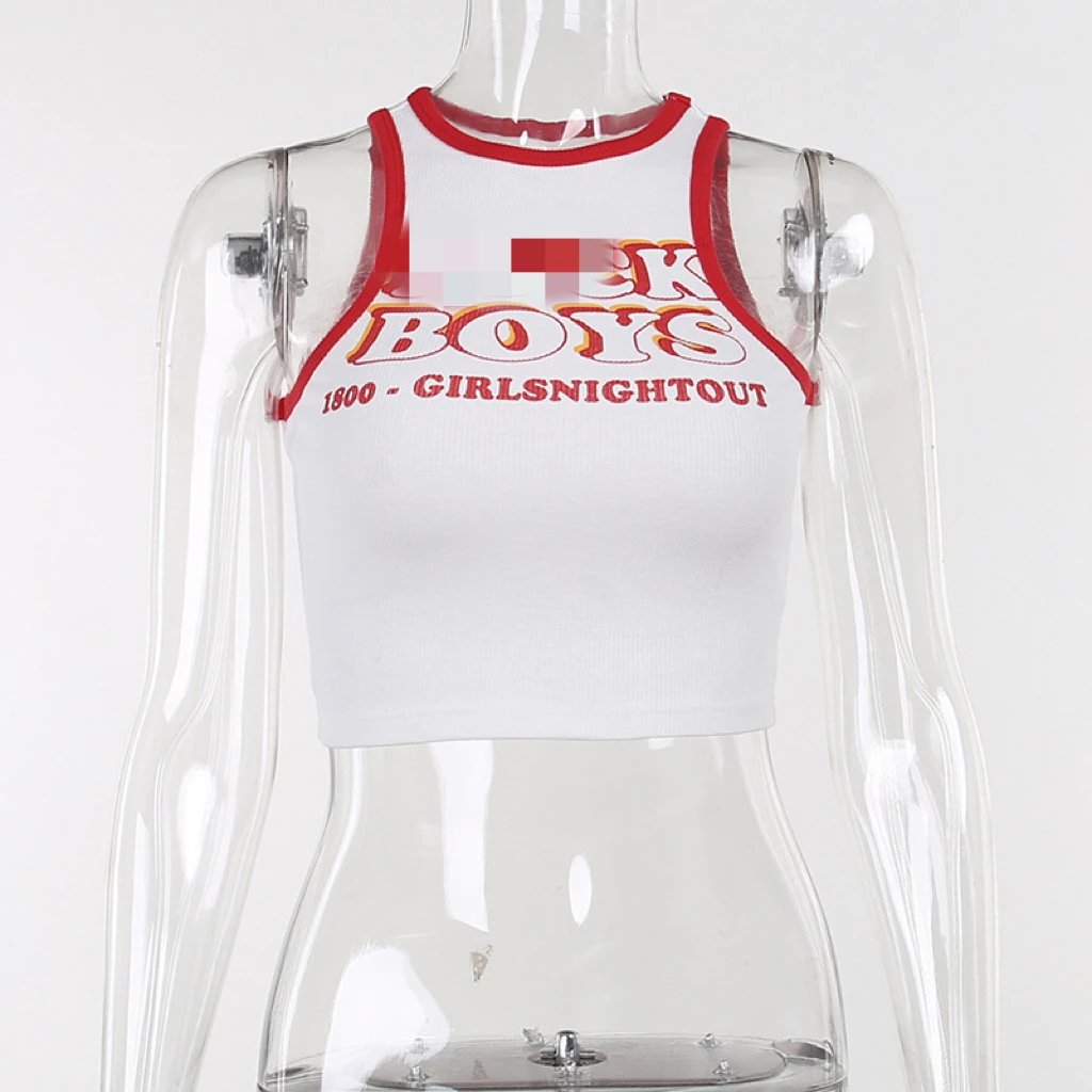 OJW032156 Crop Knit Tube Top with Denim Style Shirt Short Skirt Girls Suit Modest Jean Demin Mini Skirts Outfits