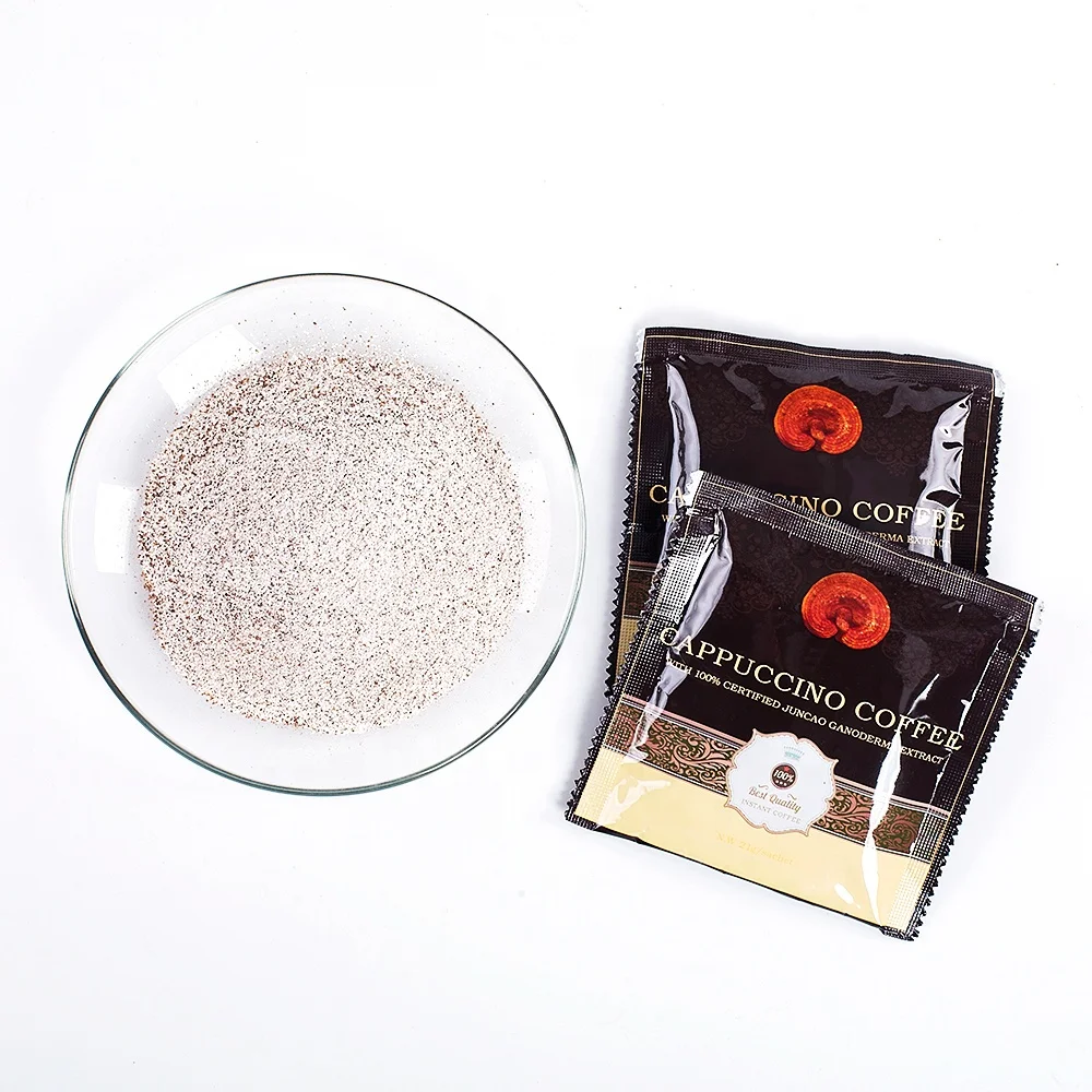 Бесплатные образцы Ganoderma Lucidum Reishi гриб капучино кофе