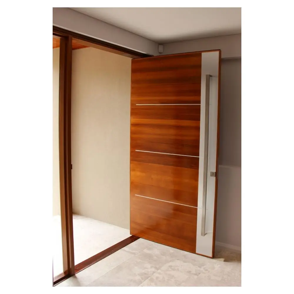 Wooden Swing Door Red Oak Solid Wood Veneer Doors For Houses Interior Wooden Door Designs China Factory