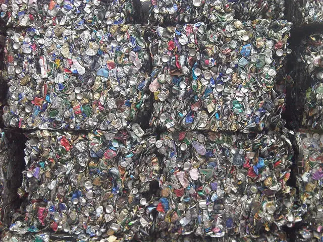 BHNALU551421 UBC Aluminum can scrap press bundle can scrap