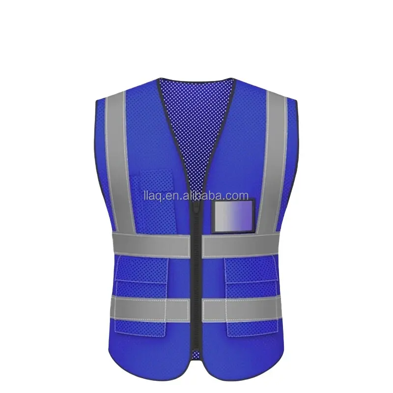 Xinliangli wholesale china shop veste femme couleur orangereflective vests reflective black safety vest
