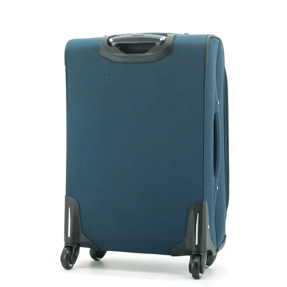 3 pcs and 4 pcs Soft eva travel luggage boarding suitcase Side Eva trolley bag set