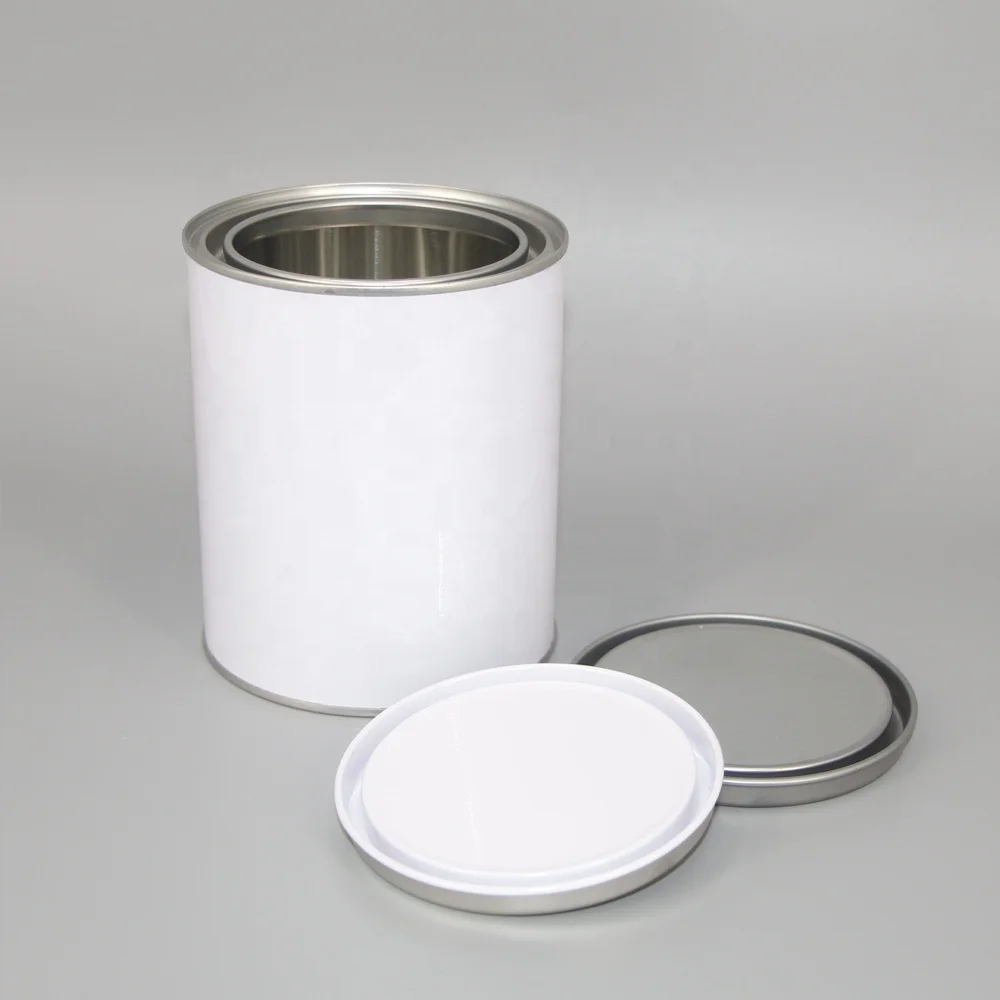Wholesale Custom 5L Metal Pail Paint Metal Bucket With Open Lid