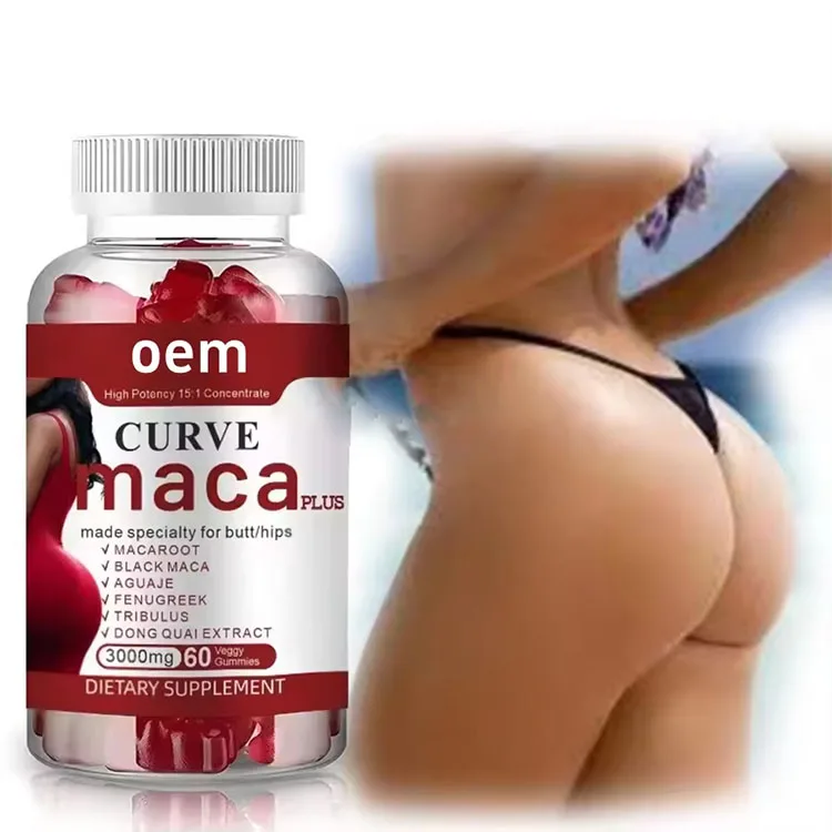 Oem частная марка женские омики для возбуждения бустер либидо ashwagandha maca plus gummies мужчин и женщин