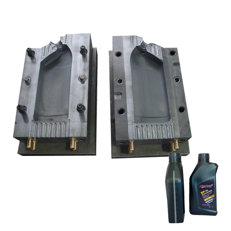 deflash unit extrusion blow mould 5L oil barrels hdpe bottle jerrycan