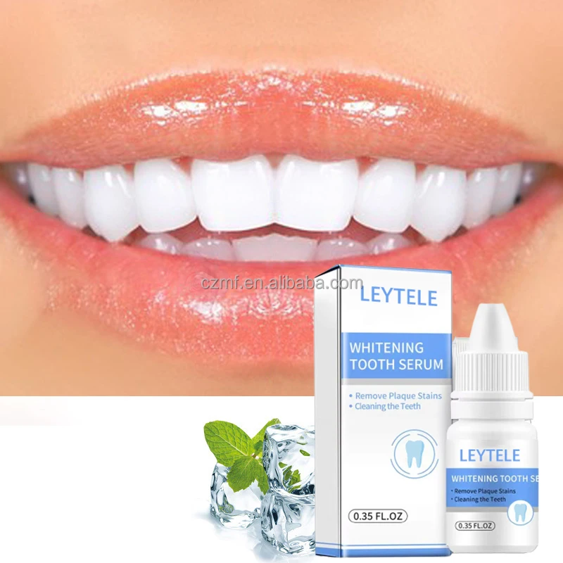 Custom Logo Private Label Professional Easy Fast Removes Plaque Stains Tooth Bleaching for Teeth Whitening Serum