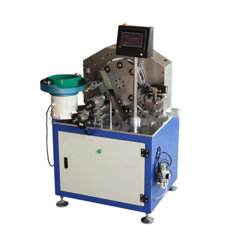Manufacturer copper eccentric punching and tapping processing machine cigarette lighter assembly machine