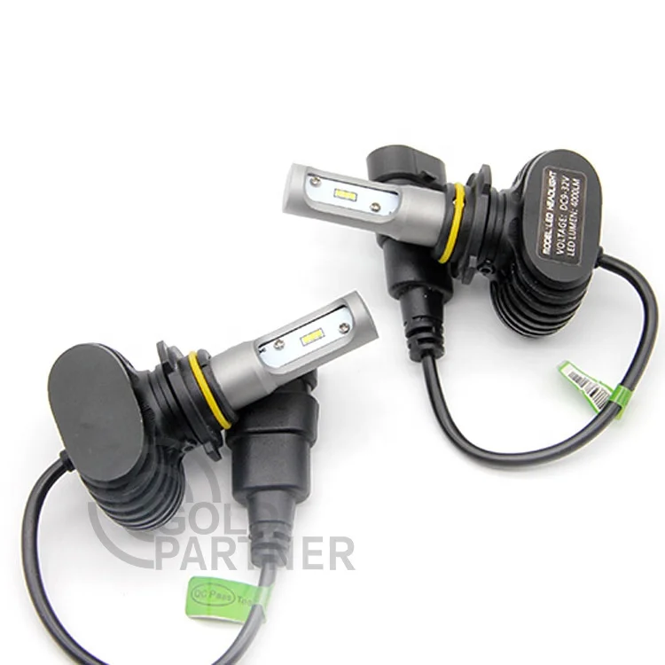 Fanless S1 H4 double beam 40W Led Bulb Vehicle Headlight Led Car Auto Lighting System