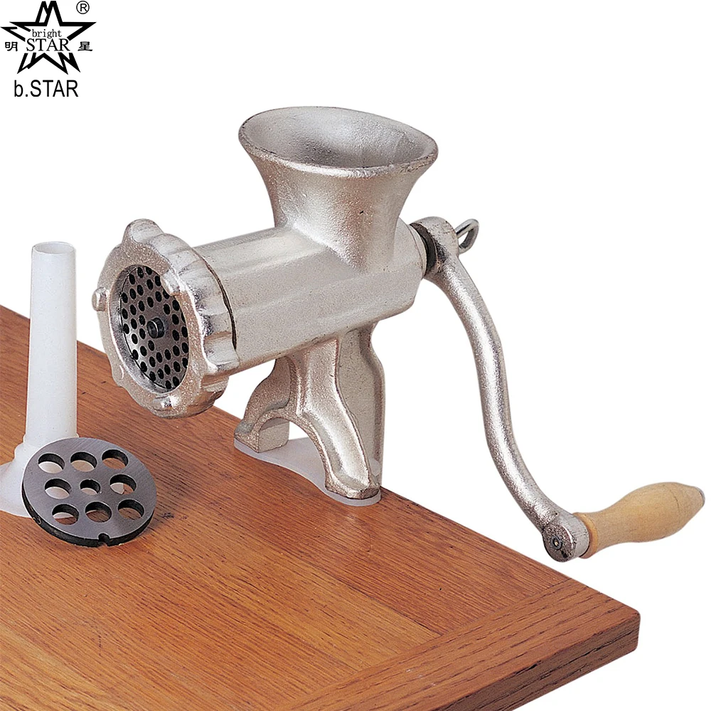 Factory direct selling  meat mincing machine 10# manual meat grinder