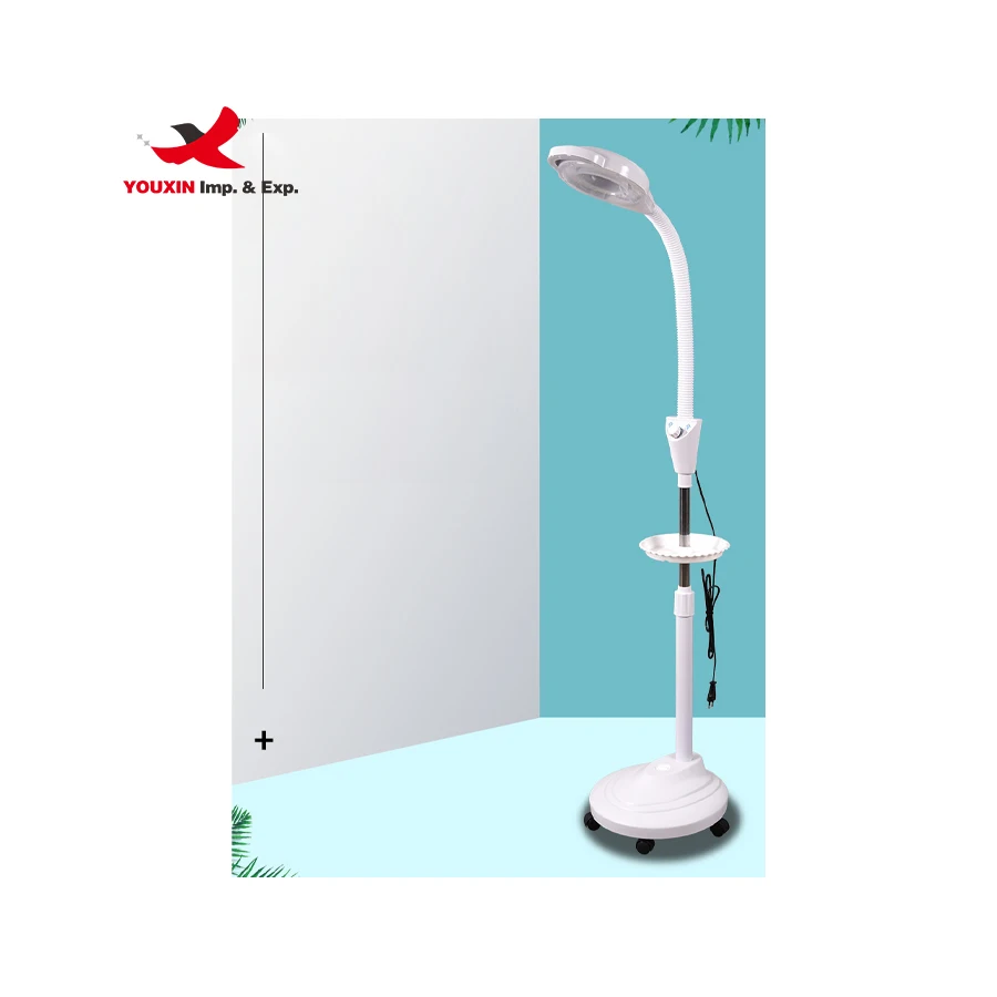 Factory Price Multi-functional 8X Adjustable LED Illuminated Magnifying Lamp for Skin Care Eyelash Extension Manicure Tattoo