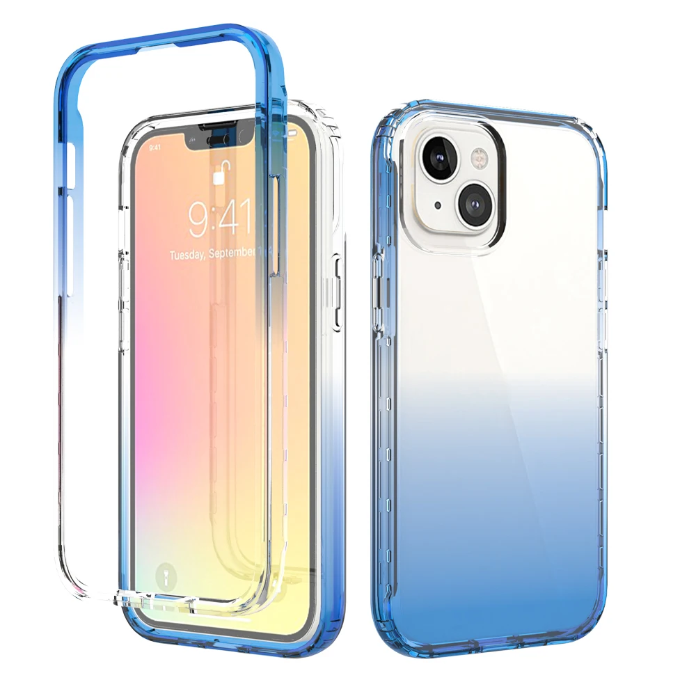 Cell Phone Case TPU PC With Aluminum Sheet Sublimation Blanks For iPhone13 12 12 11 X XS XR Case