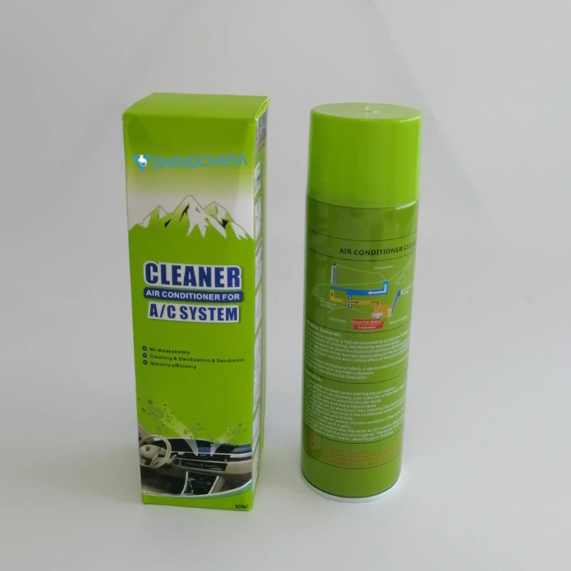 China manufacturer auto air conditioner foam spray cleaner for ac system