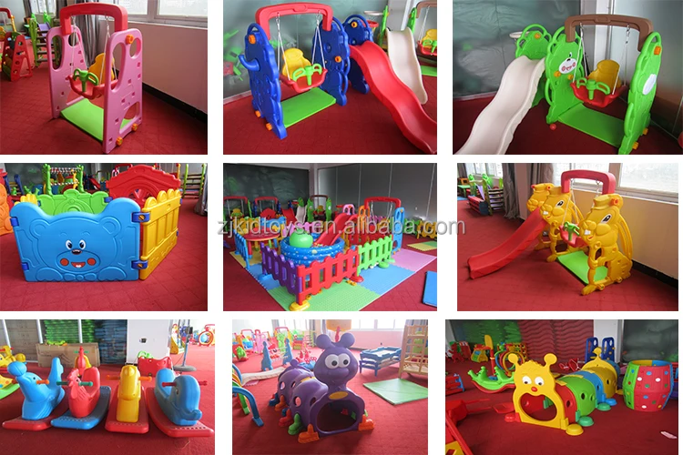 Home Set Kid Slide & Swing Play Sets Oem Style Good Adjustable