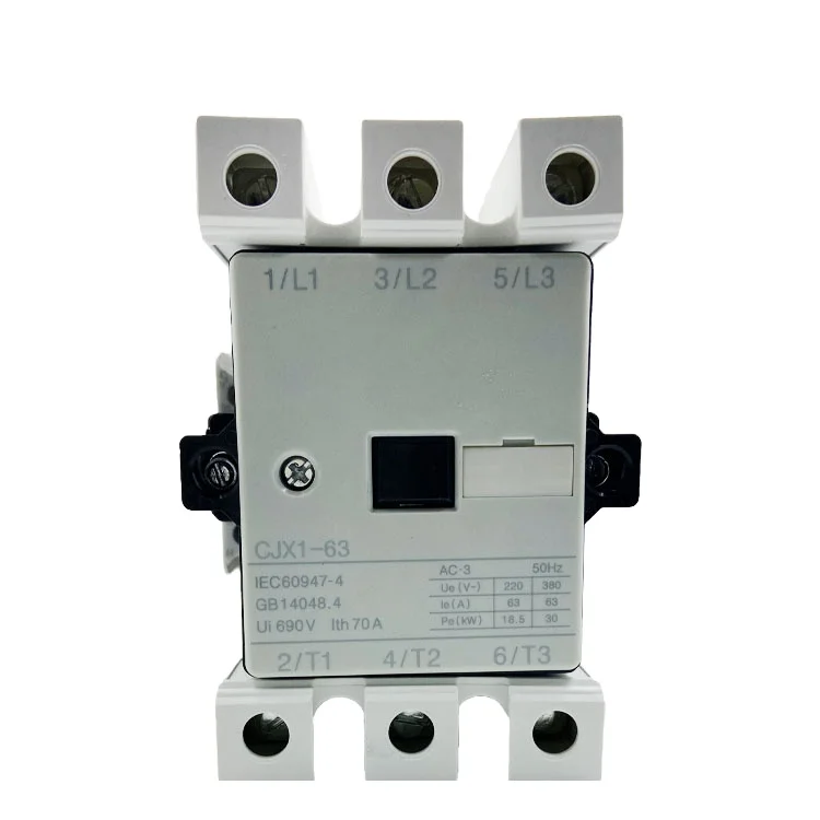 CJX1 Contactor3P  3TB 3TF  63A  AC Contactor  Control AC motor magnetic contactor