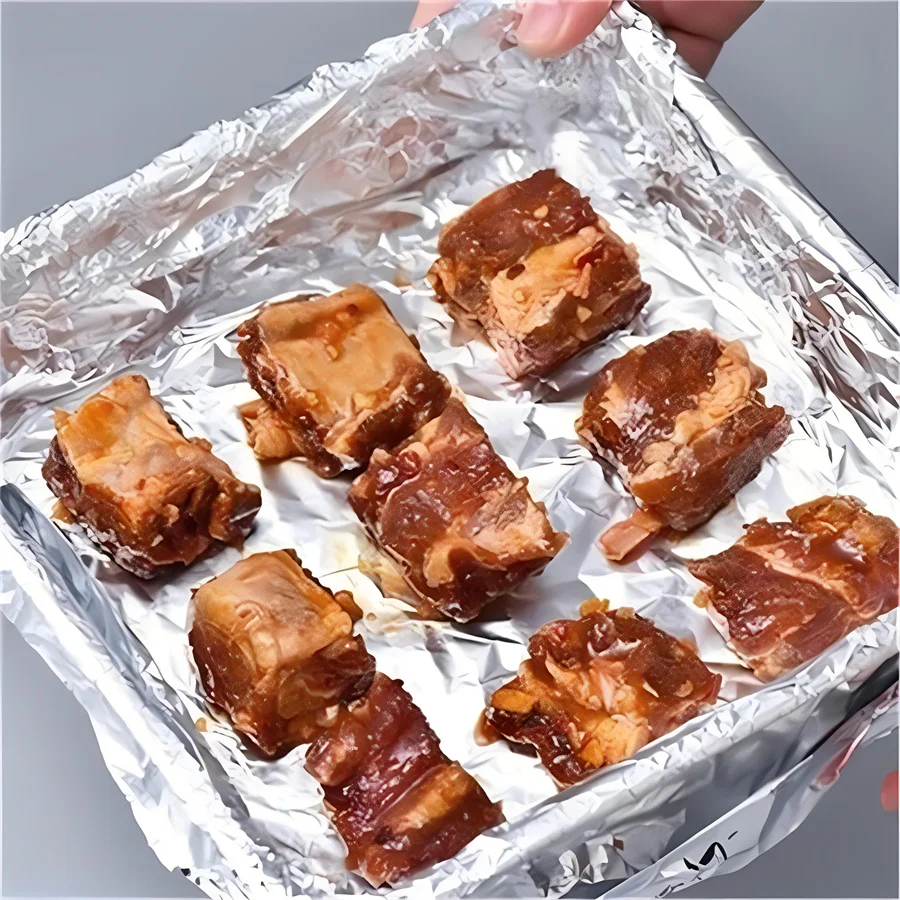 8011 Aluminum Foil Colorful Candy Chocolate Aluminium Wrapping Foil Tin Foil Wrapping Paper in Sheets 45 cm Roll