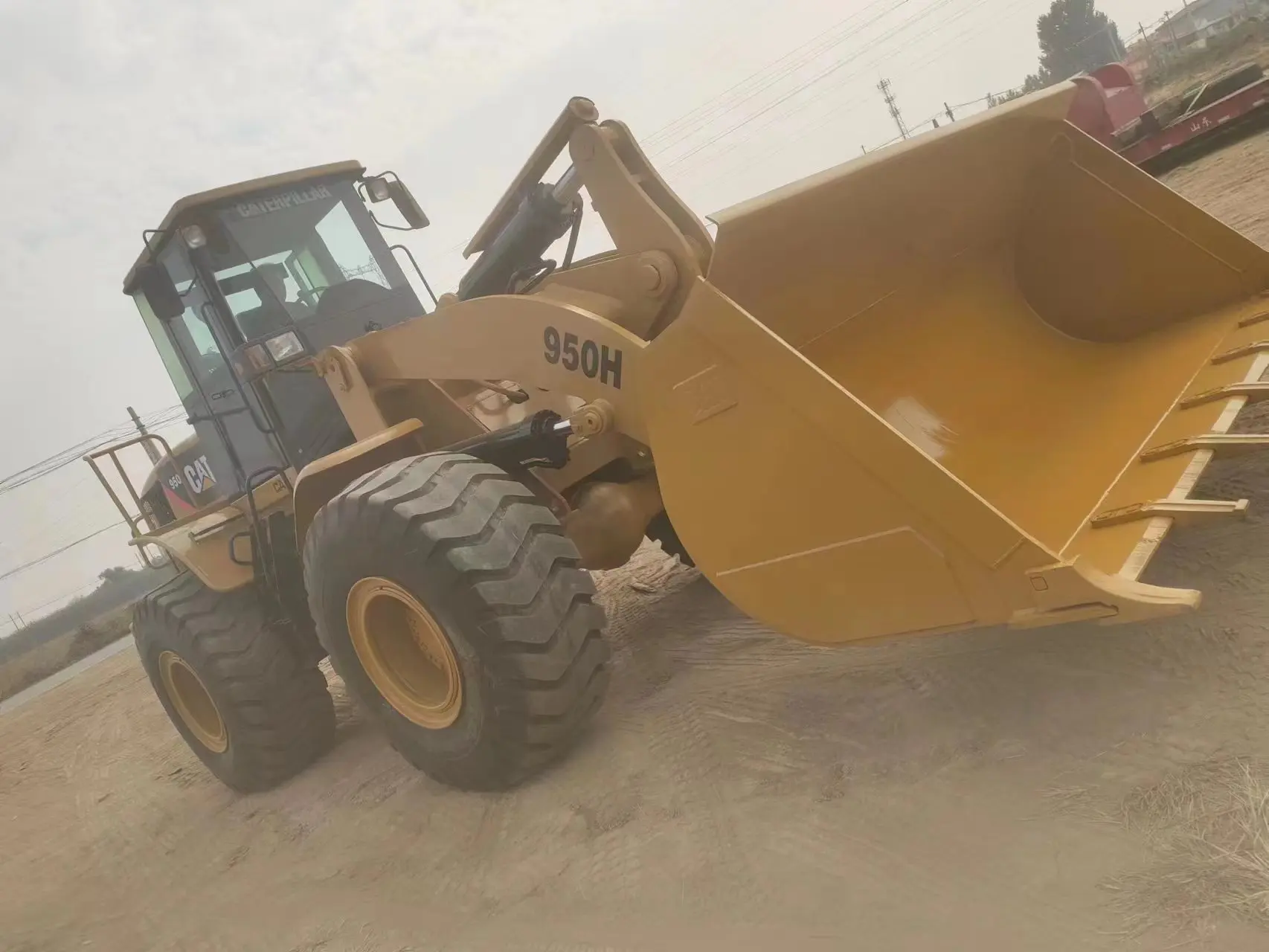 90% new original used Cat 950H loader with heavy duty high quality high performance high cost effective ratio for sale