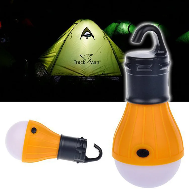 Multi Color Party Emergency Camp Lighting New Portable Outdoor Camping LED Tent Light with Hanging Hook