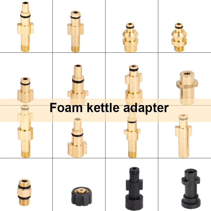 Car  Foam Wash Adapter  High Pressure  Foam Gun Nozzle accessory
