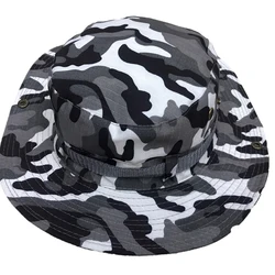 2022 new styleEmbroidery and bucket hat custom hat wash cotton sun hats plain outdoor fishing hunting safari boonie cap