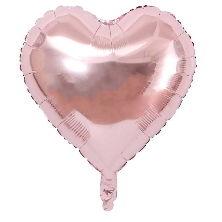 18 Inch children Birthday Wedding Event balloon Heart Pentagram foil Balloon For  Decoration Celebration Valentine