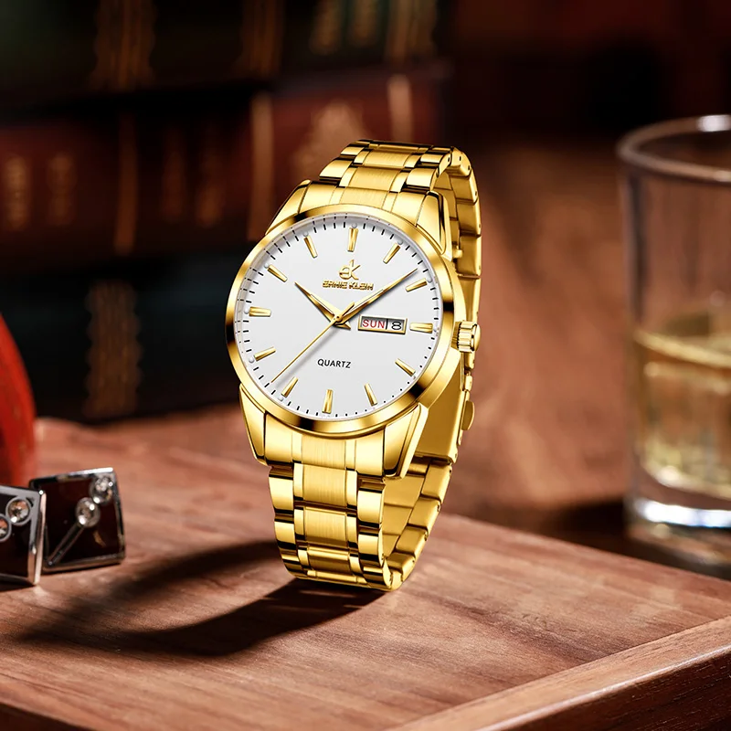 New Arrival Special Price Quartz Couple Watch Stainless Steel Band Cheap Watches for Men