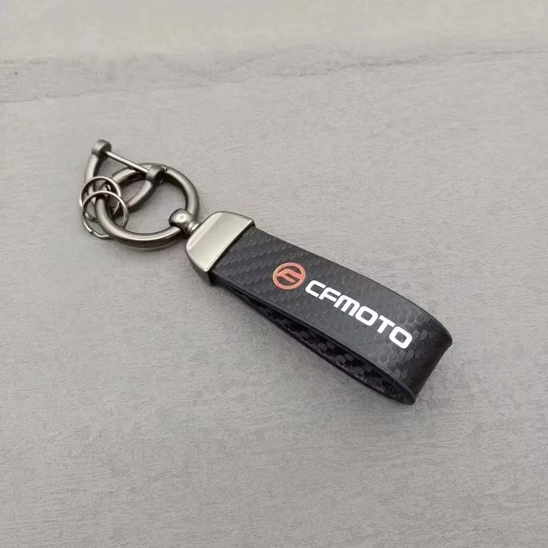 Audi BMW custom Laser logo leather keychains for cars carbon fiber Universal keychain for Promotion Gift Car Logo Keychain