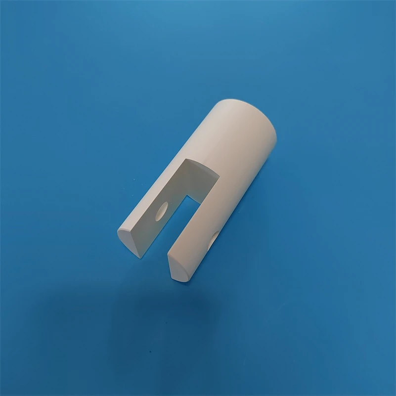 factory custom high temperature resistant BN boron nitride ceramic tube pipe parts shaft