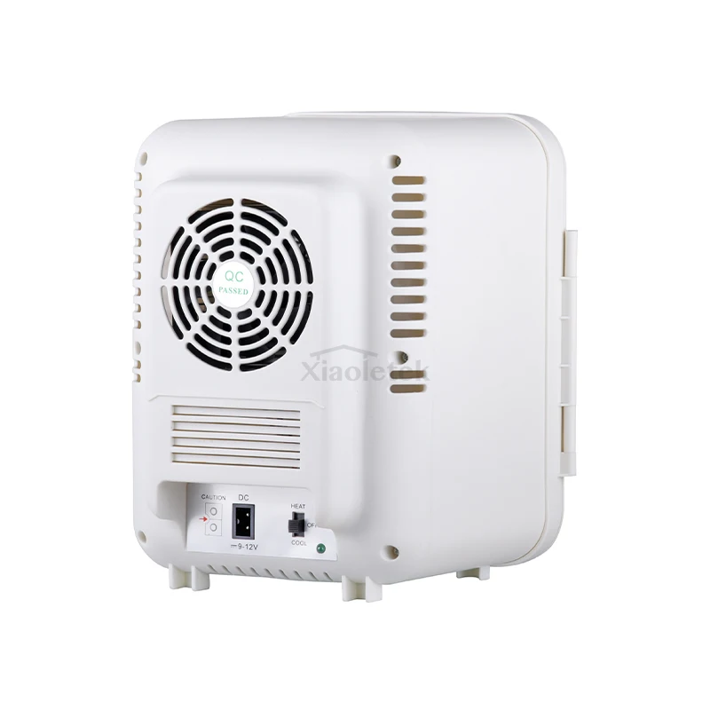 Professional White 4L Portable Beauty Mini Fridge Electric Home Use Skin Care Small Refrigerator With USB Cable