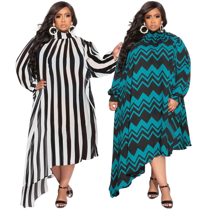 casual plus size fat woman ladies fall and winter clothing big size long sleeve dress designs fat woman for fall fat woman lady