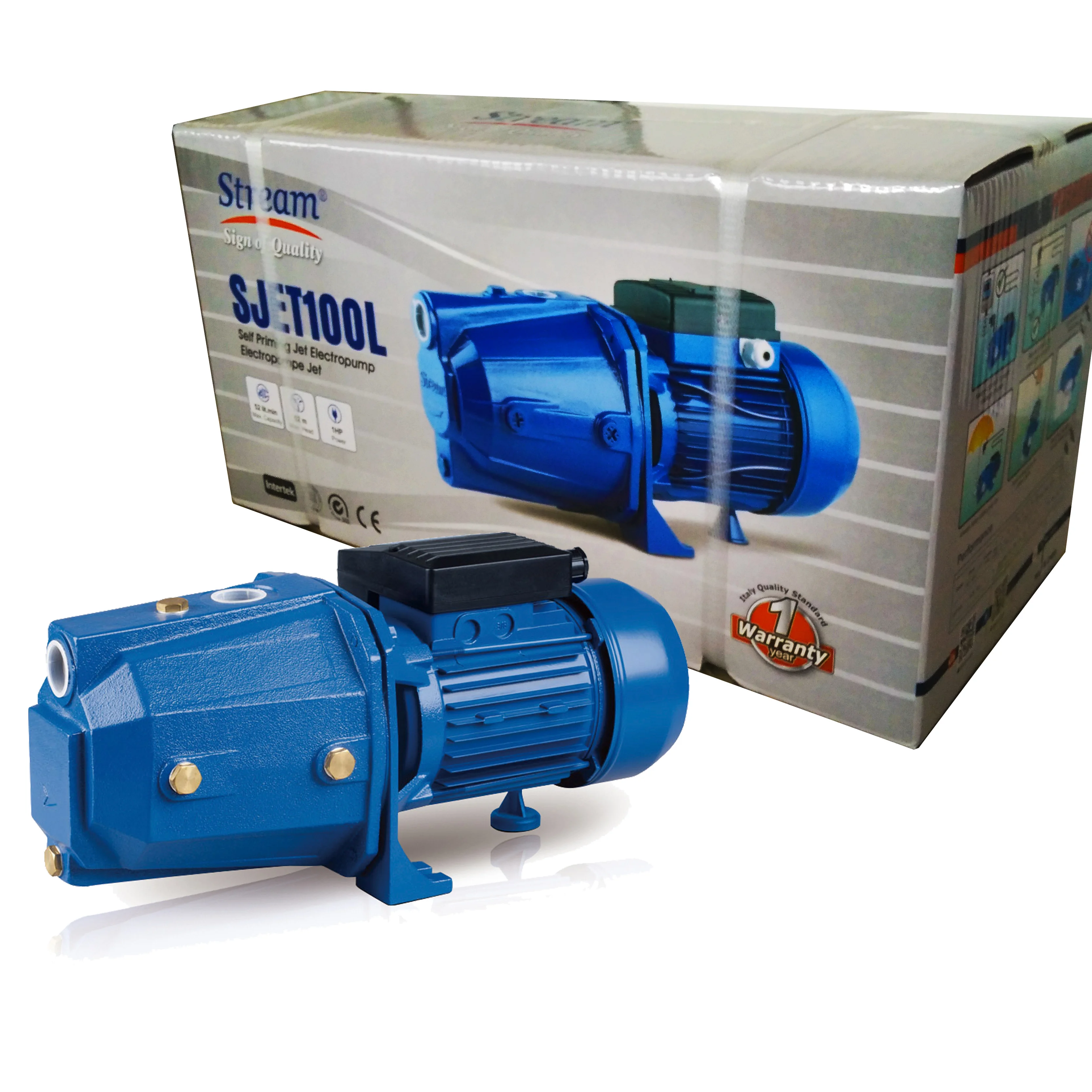 Electric Small Water 2hp Jet Pump Engine Self Priming Clean Water Pump Price Of 1hp