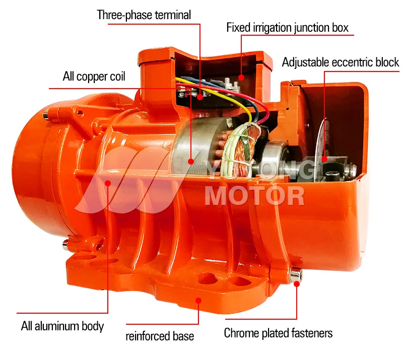 High Quality Oli mve Series Vibration Motor 1300/3 Industrial Vibrators