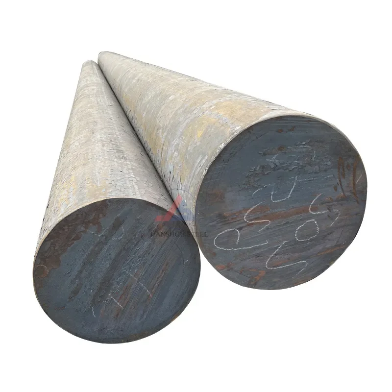 Hot rolled round steel is widely used in industries such as mechanical manufacturing, construction, transportatio