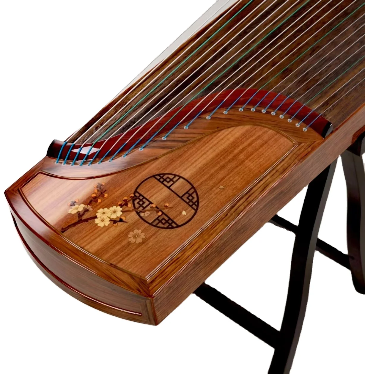 CTNC Brand Traditional Chinese 21-String Guzheng Hand-Dug Zither Hot Sale Professional Piano Instrument