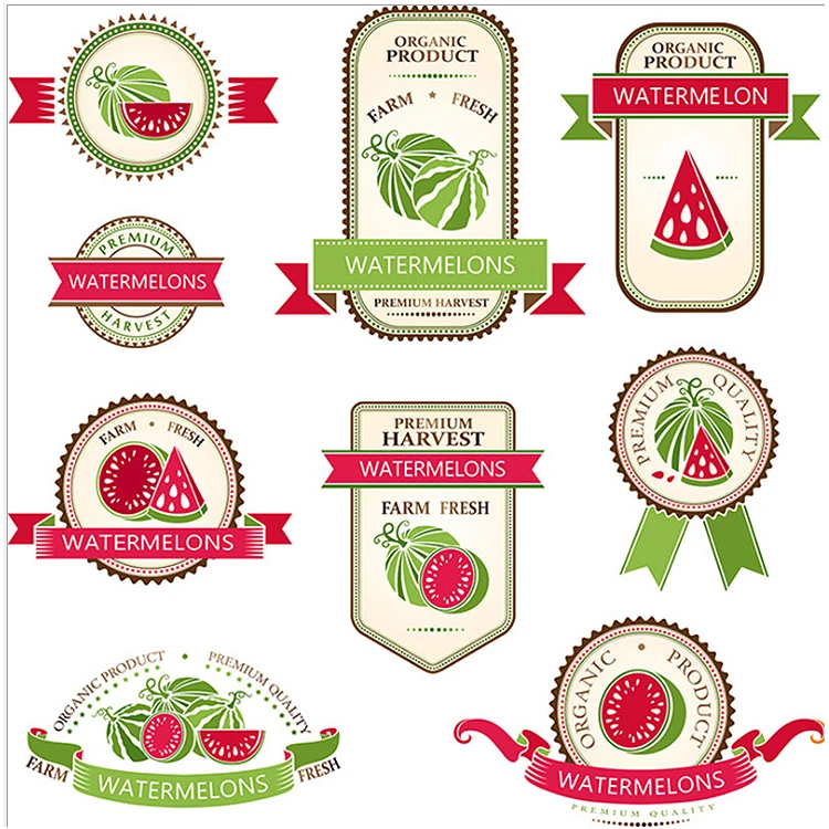 Высококачественные самоклеящиеся наклейки с индивидуальным принтом в рулоне, пластиковые этикетки на заказ для упаковки пищевых продуктов