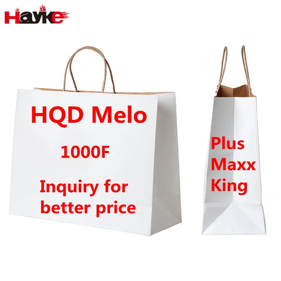 Оригинальный HQD Melo упаковка 1000F 13 различных цветов коробка быстрая доставка