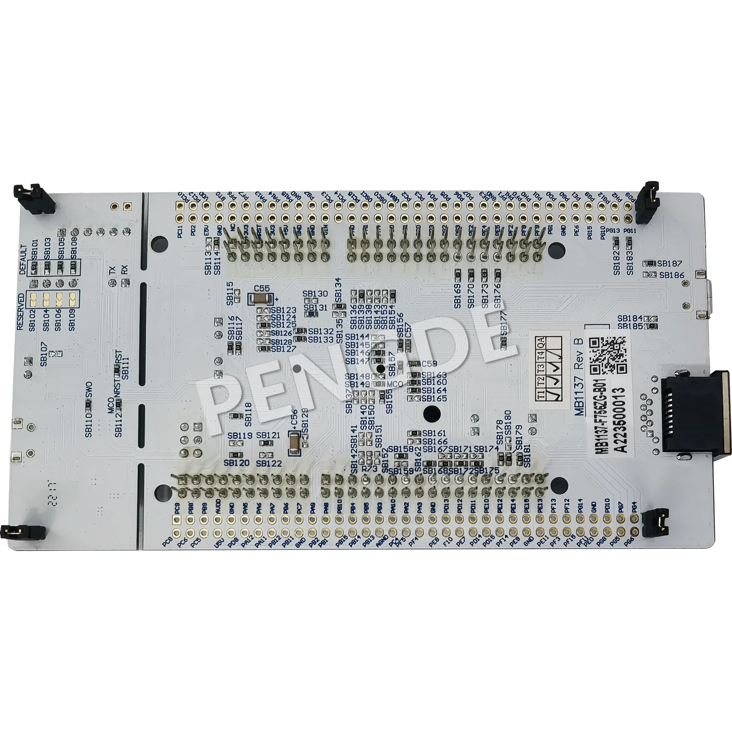NUCLEO-F756ZG STM32 Nucleo-144 макетная плата с STM32F756ZGT6 MCU поддерживает Arduino ST Zio и Морфо подключения