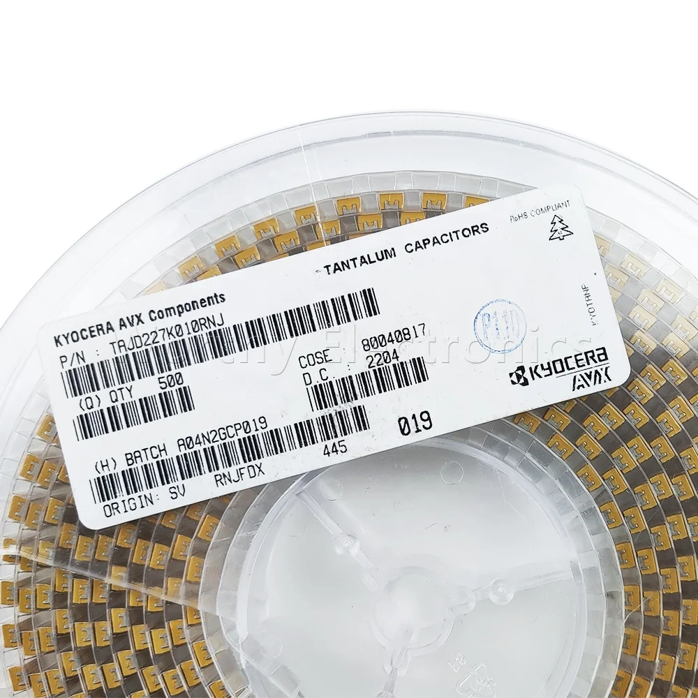 Высококачественные электронные детали 220 мкФ 10V Модель D 7343 10% SMD MARK 227A тайбэд 227k010rnj Интегральные схемы