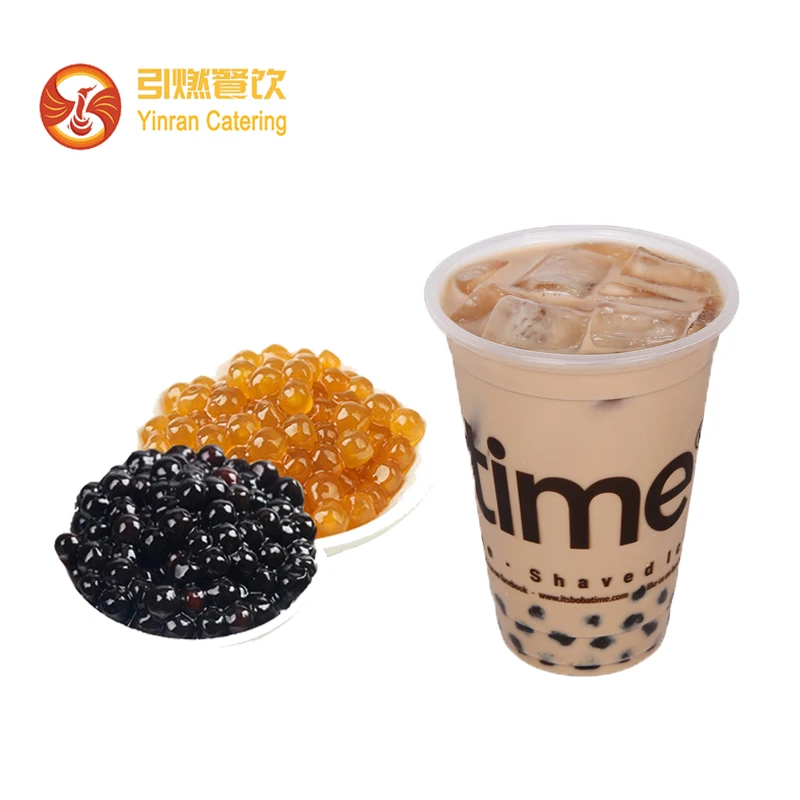 
High Quality Tapioca Pearl raw material for Taiwan Milk Tea 