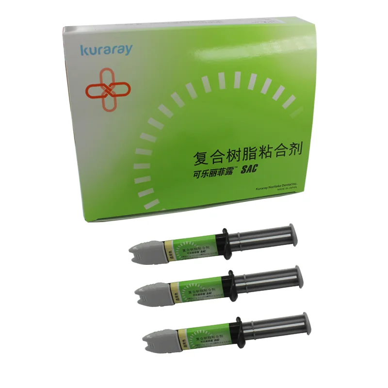 Kuraray composite resin agent bond for dental restoration crown bridge base gingival dental materials