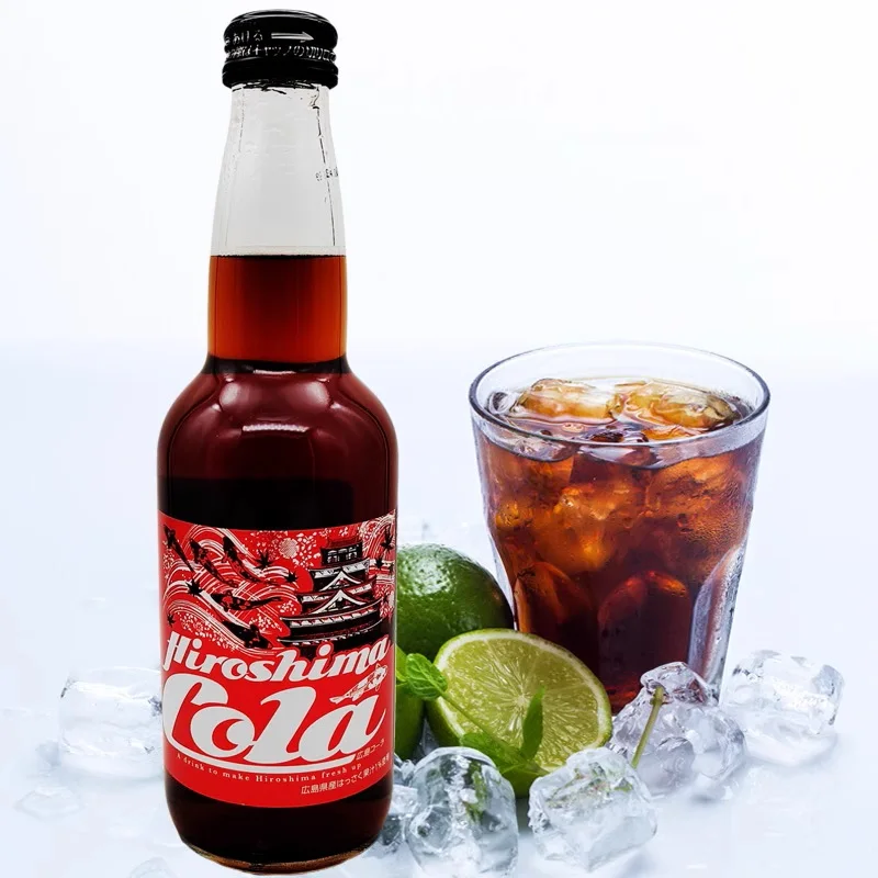 Wholesale Exotic beverage Japan imported orange flavor Cola drink carbonated beverage 330ml