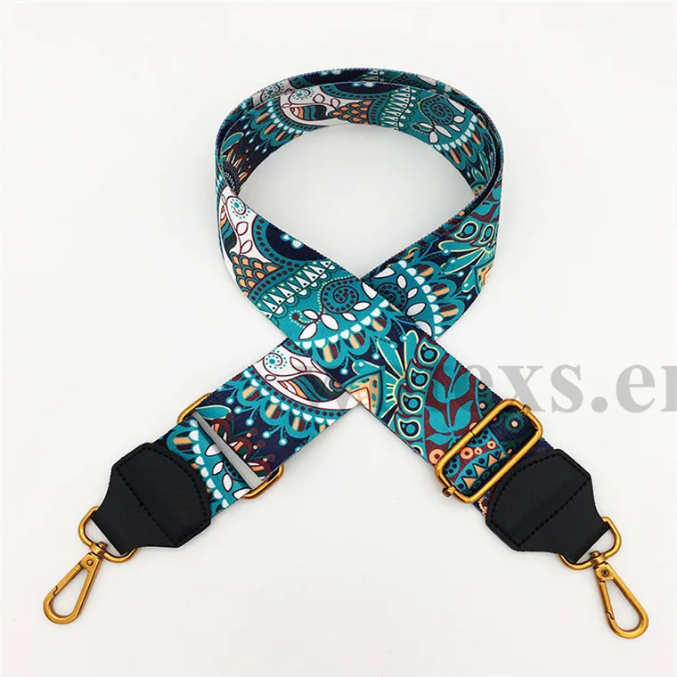 BS002 дизайнерский наплечный ремень холщовый рюкзак с вышивкой Сумка одним длинным наплечным ремнем жаккардовый