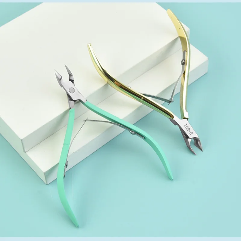 Hot Sale Stainless steel Cuticle Nipper Double pronged beak dead skin pliers