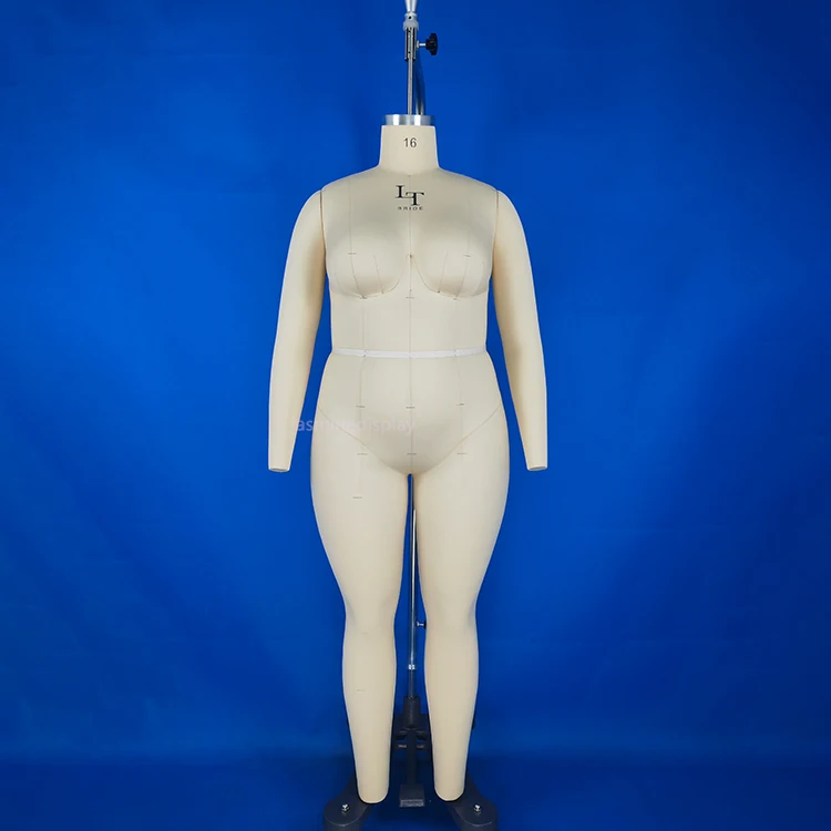 Jasmine Professional Curvy Mannequins Female With Hips Dummy Clothes Designed Fitting And Display Mannequins Female For Tailors