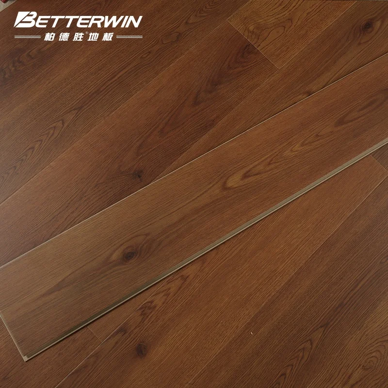 8mm 12mm Mdf Hdf Wooden Laminate Flooring Manufacturer