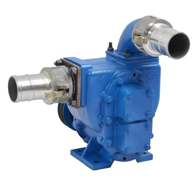 automatic strong fecal suction pump high lift non clogging  self priming sewage sludge pump