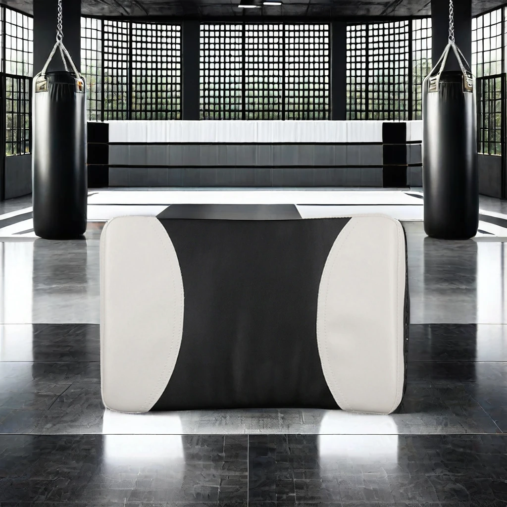 High Quality PU Curved Muay Thai Martial Arts Paddle Taekwondo Target Kicking Shield Custom Logo Factory Price for Karate Judo