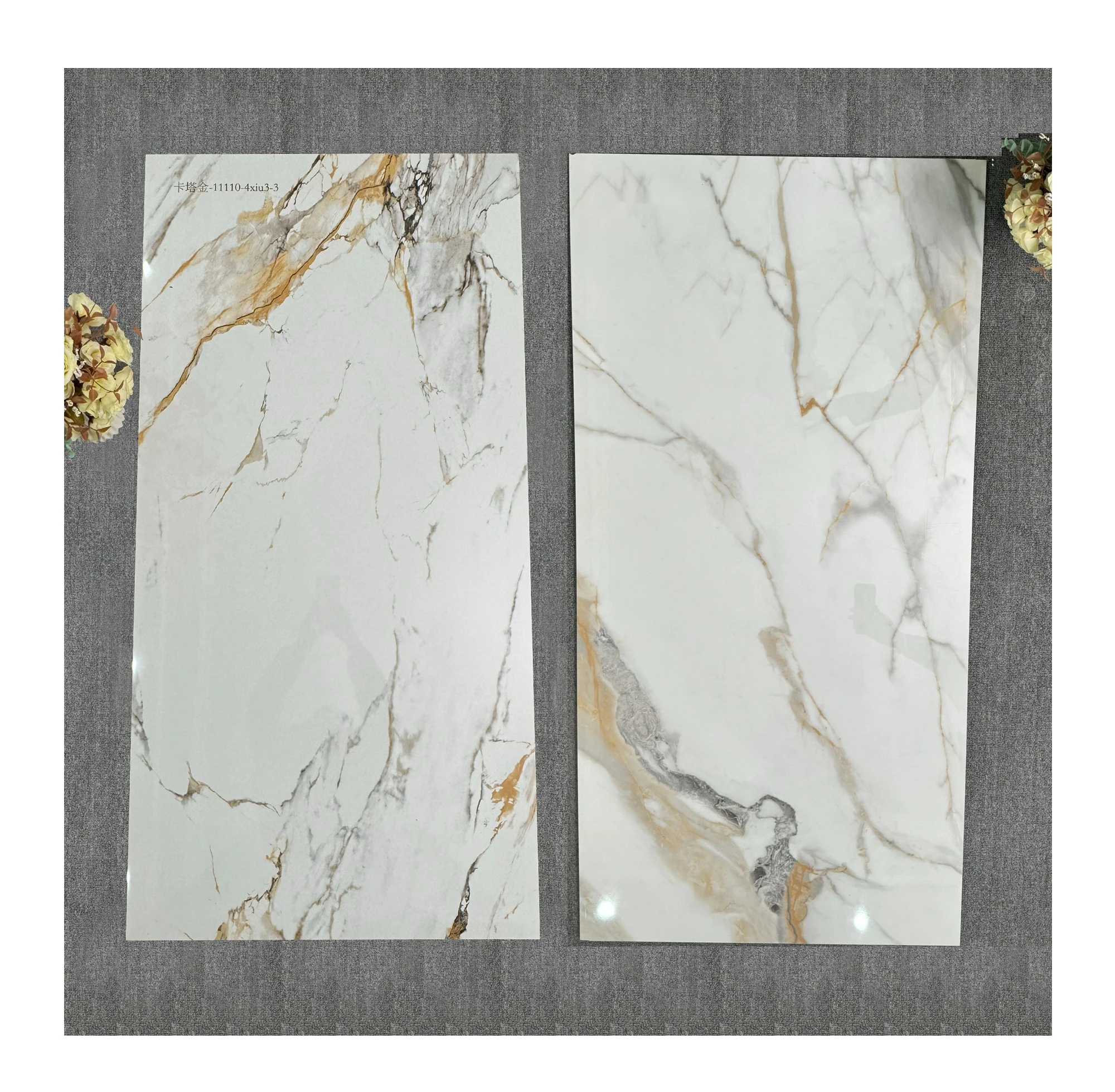 TORCH factory direct sale new design luxury porcelain tile glazed polished high gloss 3d wall tile ceramic marble like tile