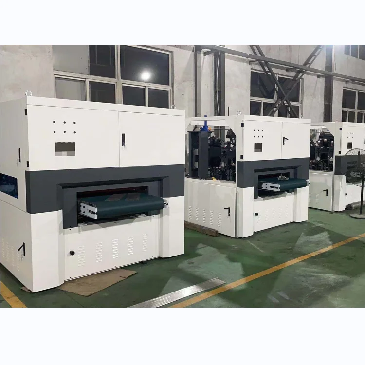 Abrasive Belt Metal Deburring Machine 1300mm for SS, CS, AL